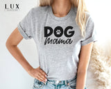 Dog Mama Logo Bold T Shirt - White|Black|Grey