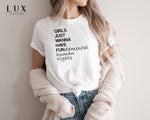 Girls Just Wanna Signature Have T-Shirt - White|Black|Grey