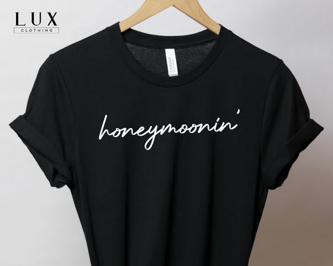 Honeymoonin' T-Shirt - White|Black|Grey